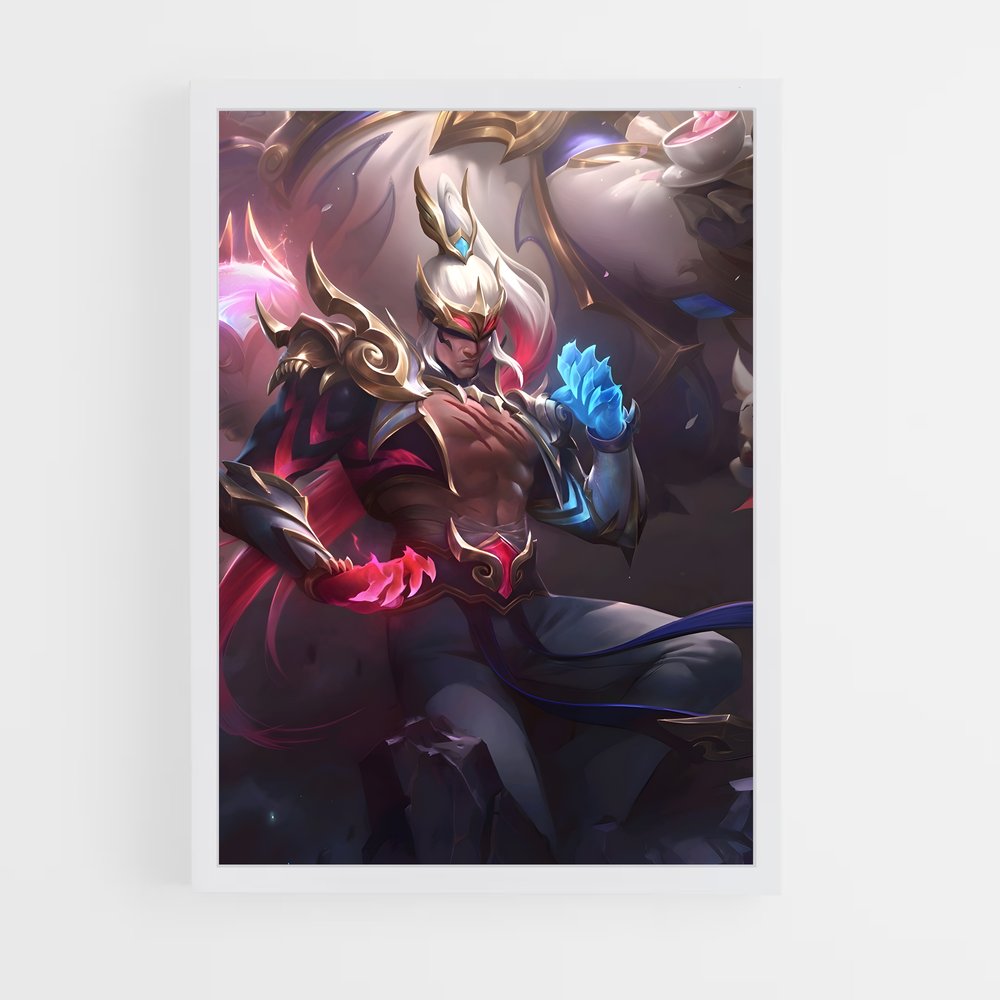 Poster L'Art de Lee Sin – affiche League Of Legends (vue 3)